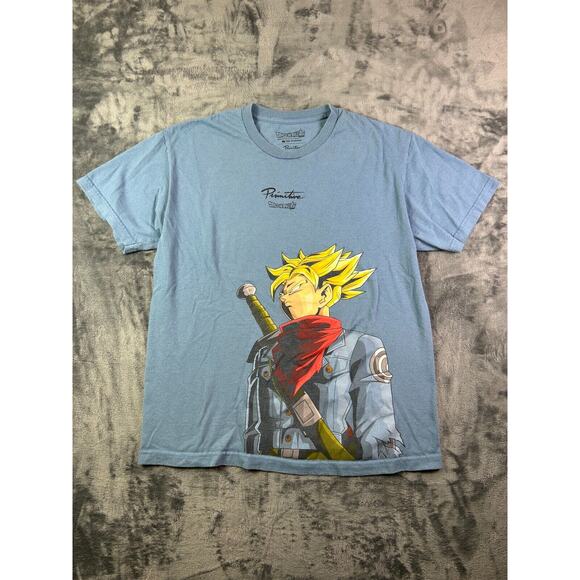 Primitive x Dragon Ball Z Men’s‎ Large Super Trunks Vision Blue Graphic T-Shirt - Picture 1 of 6
